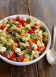 Italian Pasta Salad The Comfort Of Cooking