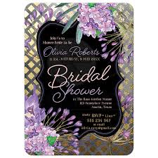 Maybe you would like to learn more about one of these? Purple Gold Watercolor Glam Bridal Shower Invitation
