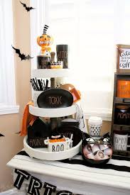 Decorate the dinner table with candles, use your imagination. Rae Dunn Halloween Coffee Bar Michelle S Party Plan It