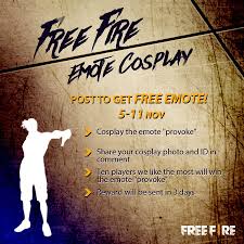 Garena free fire has more than 450 million registered users which makes it one of the most popular mobile battle royale games. Survivors Want Free Emote Come And Garena Free Fire Facebook