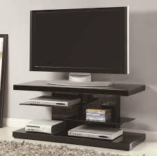 Coaster Tv Stands Modern Tv Stand With Alternating Glass Shelves A1 Furniture Mattress Tv Stands