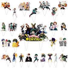 Toniya 25 Pcs My Hero Academia Cake Toppers Mha Happy Birthday Party  Supplies Anime Heroes Cupcake Decorations for Boys : Amazon.in: Home &  Kitchen