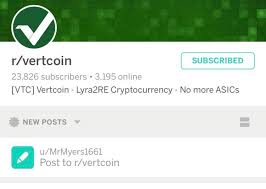 Vertcoin Reddit Videos Pay Icon In Contacts 6th Grader