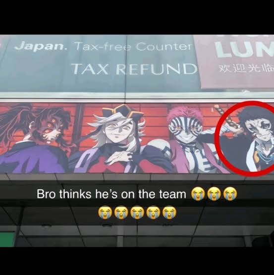 Bro thinks he's on the team : r/KimetsuNoYaiba
