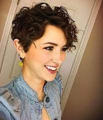 Let your ringlets create a buzz by getting a shaved pixie cut that also can frame your face structured curls are guaranteed to look really trendy and unusual. Pin On Hairstyles