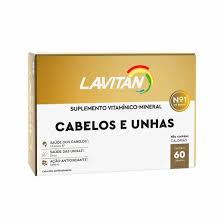 Vitamina Para Cabelos E Unhas Lavitan Com 60 Capsulas Droga Raia