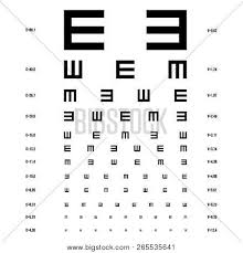 Vector Eye Test Chart Vector Photo Free Trial Bigstock