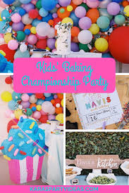 Happy Birthday Celebration For Kids Kids Baking Championship Birthday Party Baking Birthday Parties Baking Championship Kids Baking Championship