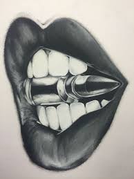 Bite The Bullet Tattoo Pin On Graffiti Tattoo