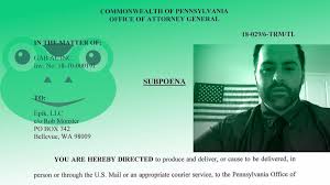 Submitted 2 months ago by jimmycryptoman213. Gab Woes Continue Subpoena From Pennsylvania Attorney General Unicorn Riot