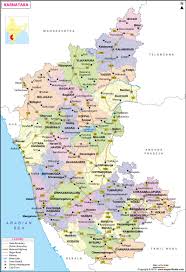 Tourist places in kerala and tamilnadu border. Karnataka Map State And Districts Information And Facts