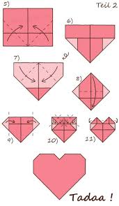 Alle unsere papiervorlagen sind kostenlos. Origami Herz Handmade Kultur Origami Herz Origami Tulpe Origami
