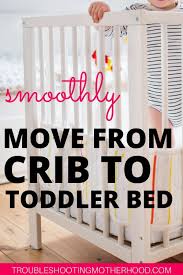 The toddler bed has a maximum limit and sometimes, parents simply stick it out with the toddler bed up to the maximum age or height and weight range. How To Transition To A Toddler Bed Tips Tricks And Ideas Tantrums Toddler Chores For Kids By Age Big Boys Bedding