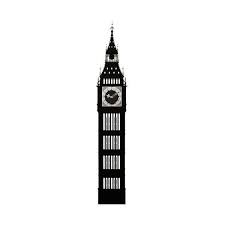 Big Ben Silhouette Png The Big Ben Wall Clock Vision Board Pinterest Big Ben Big Ben Clock Wall Sticker