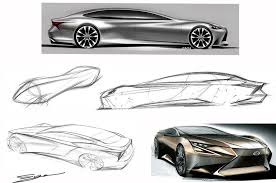 レクサスは なぜあんなにデカい口をあけているのか 第1回 車のスケッチ レクサス レクサスls