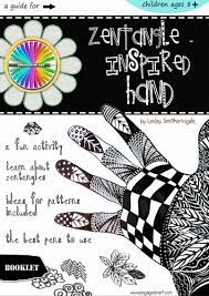 • zentangle is a method of drawing developed by a married couple, maria thomas and rick your final project will be to use zentangles in a piece of your choice. Zentangle Inspired Hand Art Lesson Teaching Resources