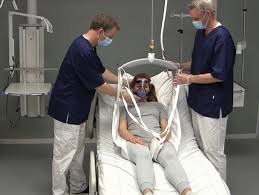 Place your loved one comfortably on their back if they are not already. Early Mobilisation Exercises In And Or Next To The Bed Positioning Repositioning Exercises Balance And Walk Training Guldmann International