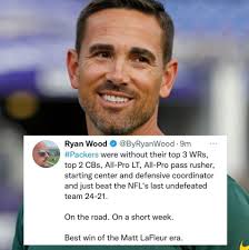 Halloween Green Bay Packers decor in the yard