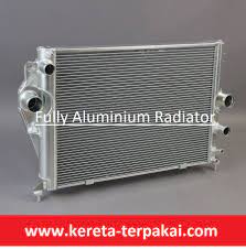 Radiator cap radiator coolant radiator hose radiator kereta radiator set rear wheel recon parts untuk : Proton Waja 1 6 Campro Auto Fully Aluminium Radiator