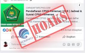 Daftar cpns 2019 (calon pegawai negeri sipil) telah dibuka serentak sejak bulan november 2019. Kementerian Komunikasi Dan Informatika