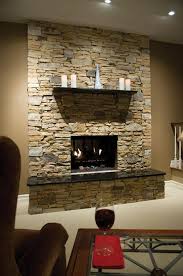 Stone Facade Fireplace Google Search Stone Veneer Fireplace Stone Veneer Wall Red Brick Walls