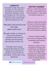What S In A Name Life Path And Destiny Numbers Are Both Very Numerology Life Path Numerology Chart Life Path