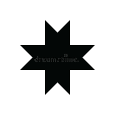 Because it's more common among turkic nations. Islamic Art Eight Pointed Star Stock Illustration Illustration Of Mark Logo 106316257