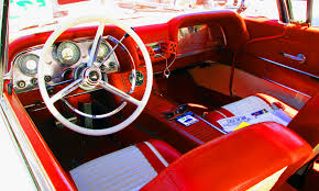 Classic Thunderbird Classic Car Vintage Interior Fancy Classy Oldschool Thunderbird Ford Thunderbird Classic Cars Vintage Custom Car Interior
