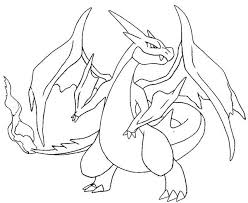 Charizard coloring page to download and coloring. 100 Unique Pokemon Coloring Pages Free Download