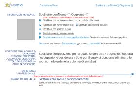 Template cv in photoshop e pdf. Curriculum Vitae Il Nuovo Modello Cv Europass 2013