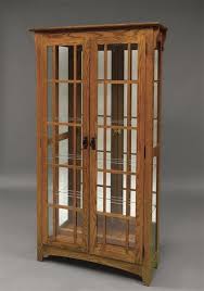 This door is available in this square or an arched. Misson Double Door Curio From Dutchcrafters Amish Furniture