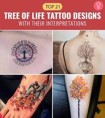 Traditional, celtic designs are often black, but colored trees of life or trees with a watercolour background are becoming more popular. Top 21 Tree Of Life Tattoo Designs With Their Interpretations