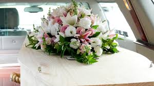 Free next day uk delivery. Large Coffin Spray With Pink Roses And Pink Lilies And White Lisianthus And White Lilies And Greenery Flowers Moments Florist