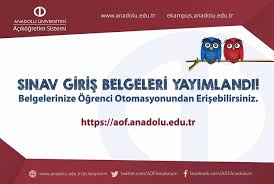 Aöf öğrenci girişi, aöf öğrenci giriş sayfası, açıköğretim fakültesi öğrenci girişi. Anadolu Aof Giris Belgeleri Yayinlandi Guncel Aof Ders Notlari Ve Sorular