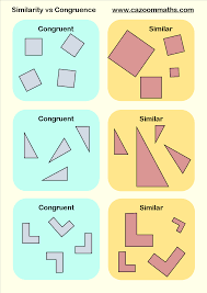 Similarity Vs Congruent 2nd Grade Math Worksheets Math Worksheet Studying Math