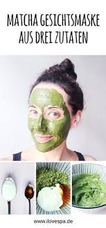 Diy Matcha Gesichtsmaske Das Detox Wunder Aus Gerade Mal 3 Zutaten Matcha Face Mask Detox Mask Diy Matcha