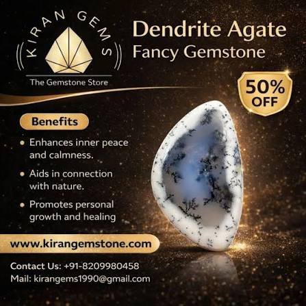 Dendrite Agate stone