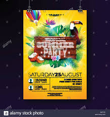 Die du zur inspiration und zur weiterbearbeitung. Holiday Summer Party Poster Design Stock Vector Image Art Alamy