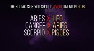 Water signs are exceptionally sensitive to their environment, particularly to fungi, bacteria and viruses. The Zodiac Sign You Should Avoid Dating In 2018 Based On Your Zodiac Sign Relationship Rules
