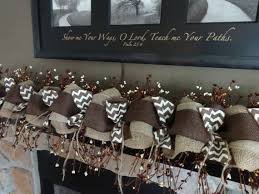 Fall Decoration Mantle Garland Year Round Mantel Garland Etsy Mantle Garland Burlap Garland Fireplace Garland