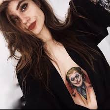 joaquinw phoenix joker photo taken and modelled by @killexxa under  boob/sternum. . . . @sullenholland @unclejeremy @bulldogpro @inkedmag  @inked_nyc #sullenclothing @hivecaps @stencilstuff @#sullenclothingholland  @cheyenne_tattooequipment ...