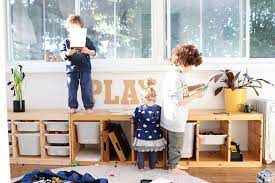 Get a little fitter, healthier and stronger. 3 Play Zones Every Kid Needs Toddler Playroom Kids Playing Homeschool Decor
