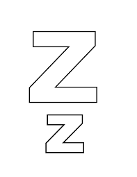 Cut and paste the letter z coloring page. Letter Z Coloring Pages To Download And Print For Free