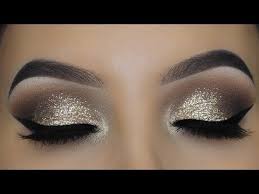 Classic Glitter Eye Makeup Tutorial Timeless Eyelook Youtube Glitter Eye Makeup Gold Glitter Eyeshadow Eye Makeup Tutorial