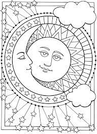Printable adult coloring pages featuring themes like animals, holidays, nature, and more. Adult Coloring Pages Of The Sun Coloring Home