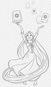 The spruce / miguel co these thanksgiving coloring pages can be printed off in minutes, making them a quick activ. Rapunzel Coloring Book Drawing Tiana Disney Princess Disney Princess White Hand Monochrome Png Pngwing
