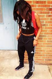 Mildred wears a fringed outfit comprising. Looks Like A Cute Workout Outfit Dance Outfits Swag Outfits Fashion