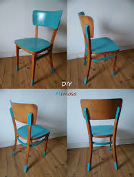 Chaise Style Bistro Vintage Relookee Chaise Repeinte Relooking Meuble Diy Bricolagedecorationmaison Bricolage Sillas De Estilo Muebles Renovacion De Muebles
