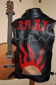 Rocky Horror Picture Show Eddie Leather Jacket Vest - Etsy New Zealand