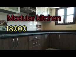 Low Cost Modular Kitchen Design In India Youtube
